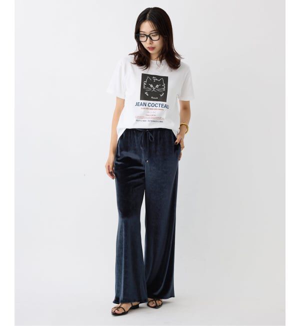 IENA「ベロアイージーパンツ」|その他|