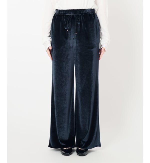 IENA「ベロアイージーパンツ」|その他|