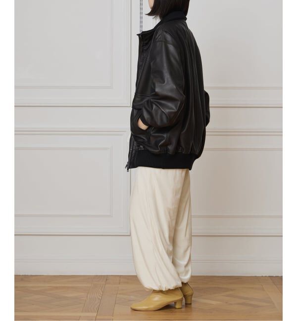 IENA LA BOUCLE「IENA LA BOUCLE トリアセベロアイージーパンツ」|その他|