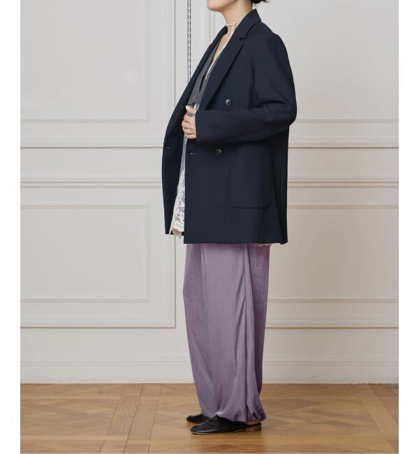 IENA LA BOUCLE「IENA LA BOUCLE トリアセベロアイージーパンツ」|その他|