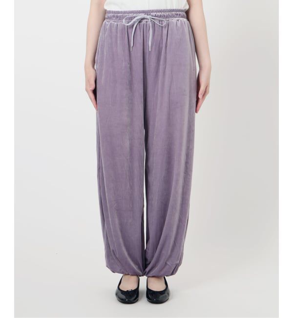 IENA LA BOUCLE「IENA LA BOUCLE トリアセベロアイージーパンツ」|その他|