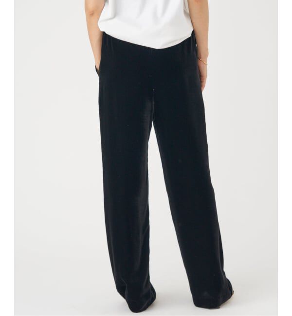 IENA「スカラップドベルベットパンツ」|その他|