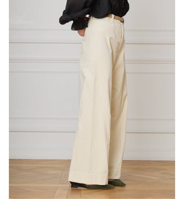 IENA LA BOUCLE「IENA LA BOUCLE オーガニックコットンコーデュロイパンツ」|その他|