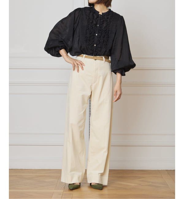 IENA LA BOUCLE「IENA LA BOUCLE オーガニックコットンコーデュロイパンツ」|その他|