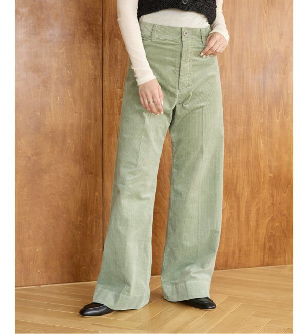 IENA LA BOUCLE「IENA LA BOUCLE オーガニックコットンコーデュロイパンツ」|その他|