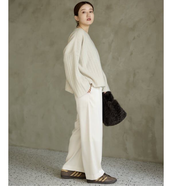 IENA「ダブルサテンイージーパンツ」|その他|