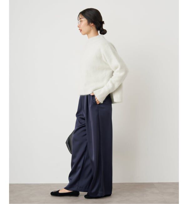 IENA「ダブルサテンイージーパンツ」|その他|