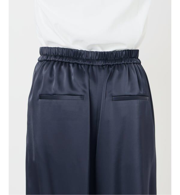 IENA「ダブルサテンイージーパンツ」|その他|