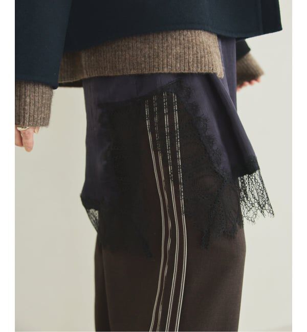 VERMEIL par iena「side line tuck パンツ」|その他|