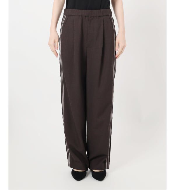 VERMEIL par iena「side line tuck パンツ」|その他|