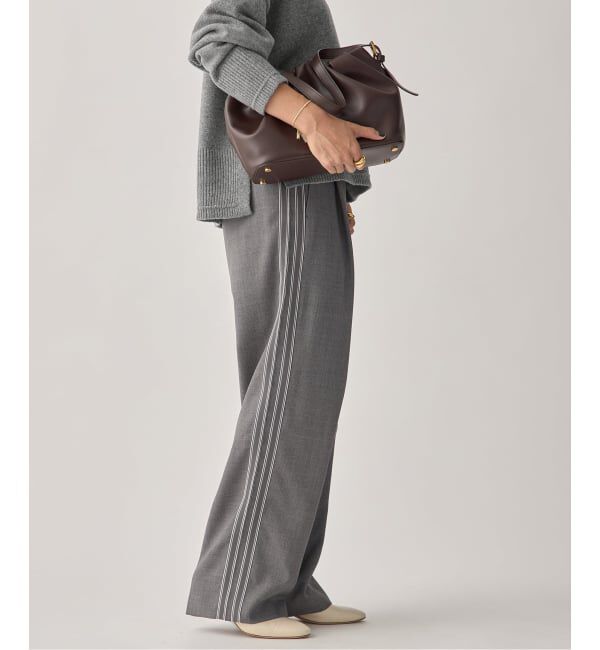 VERMEIL par iena「side line tuck パンツ」|その他|