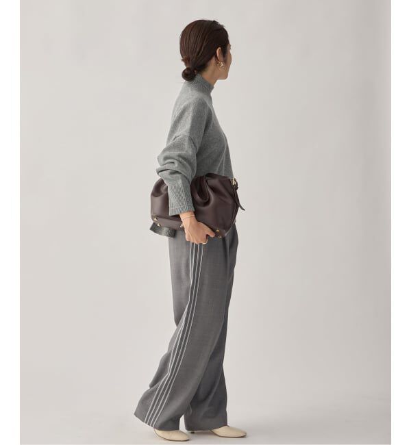 VERMEIL par iena「side line tuck パンツ」|その他|