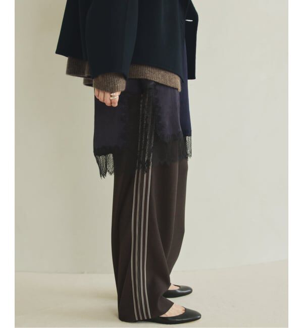 VERMEIL par iena「side line tuck パンツ」|その他|