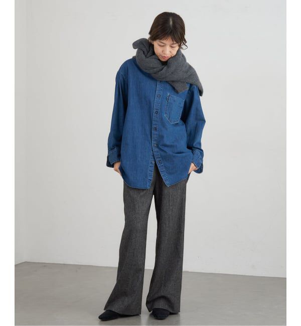 IENA「《追加》ウォッシャブル ツイードイージースラックス」|その他|