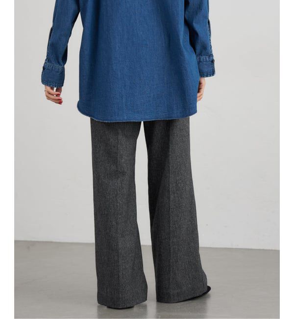 IENA「《追加》ウォッシャブル ツイードイージースラックス」|その他|