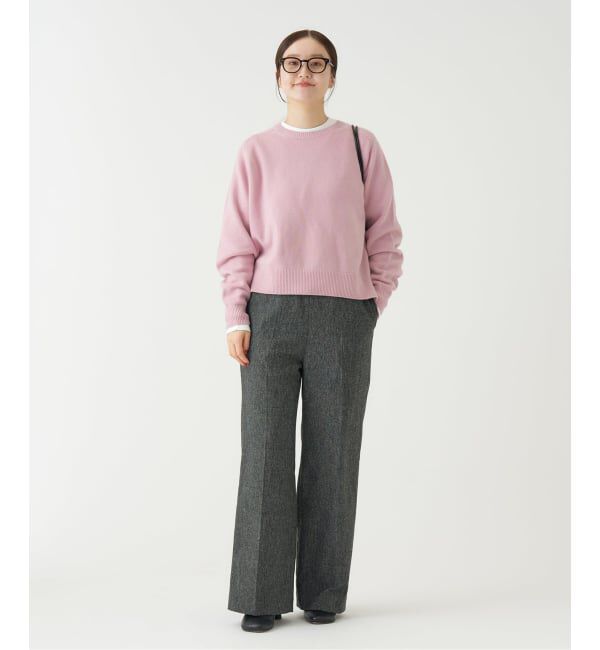 IENA「《追加》ウォッシャブル ツイードイージースラックス」|その他|