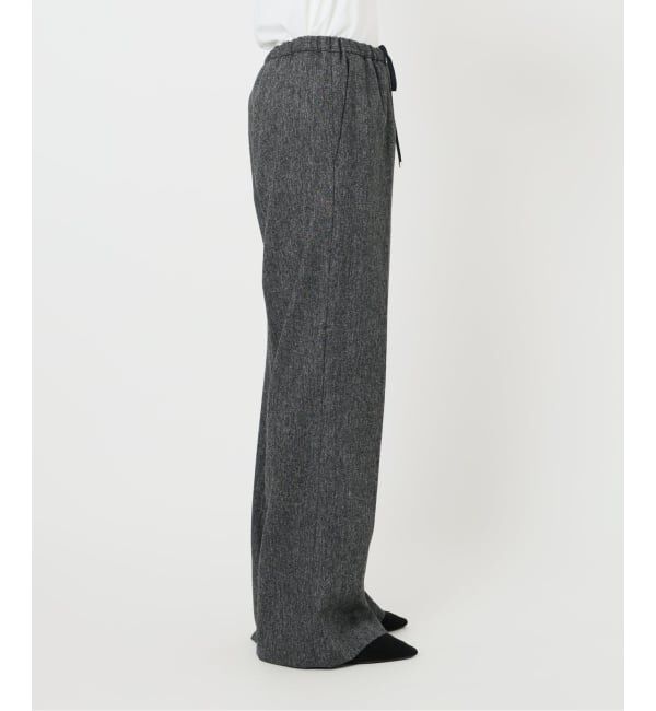 IENA「《追加》ウォッシャブル ツイードイージースラックス」|その他|