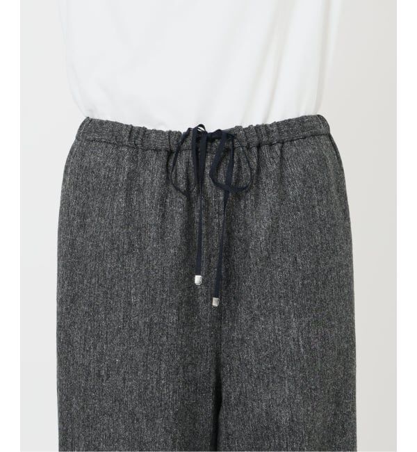 IENA「《追加》ウォッシャブル ツイードイージースラックス」|その他|