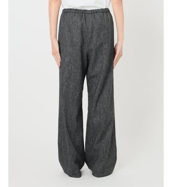 IENA「《追加》ウォッシャブル ツイードイージースラックス」|その他|