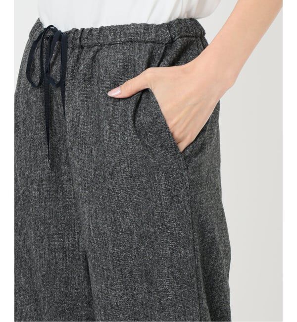 IENA「《追加》ウォッシャブル ツイードイージースラックス」|その他|