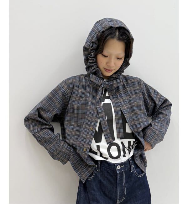 Oriens JOURNAL STANDARD「チェックフーディーシャツ」|シャツ・ブラウス|