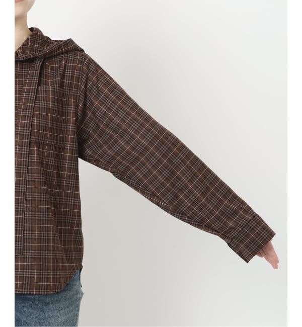 Oriens JOURNAL STANDARD「チェックフーディーシャツ」|シャツ・ブラウス|