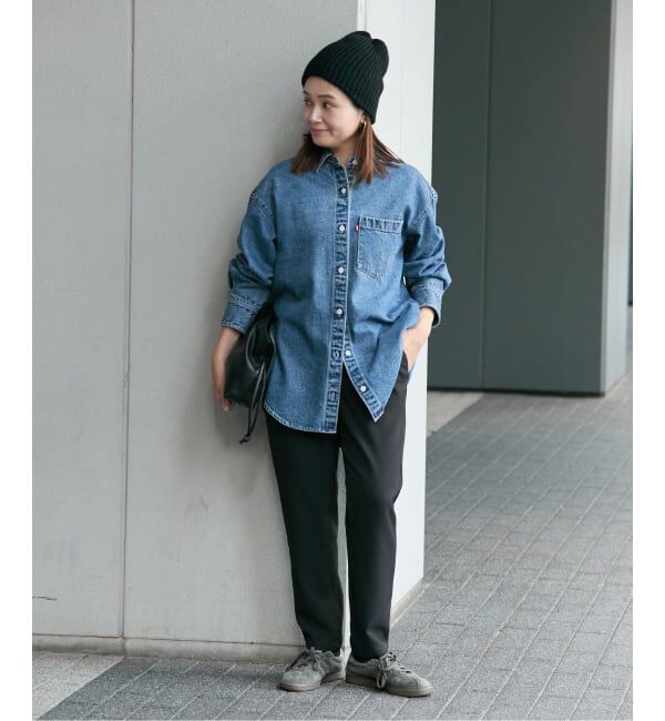 JOURNAL STANDARD「ウールライクストレッチイージーテーパードパンツ」|その他|