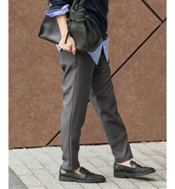 JOURNAL STANDARD「ウールライクストレッチイージーテーパードパンツ」|その他|