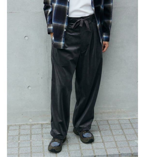 JOURNAL STANDARD「トリコット ベロア フェード オーバー パンツ」|その他|