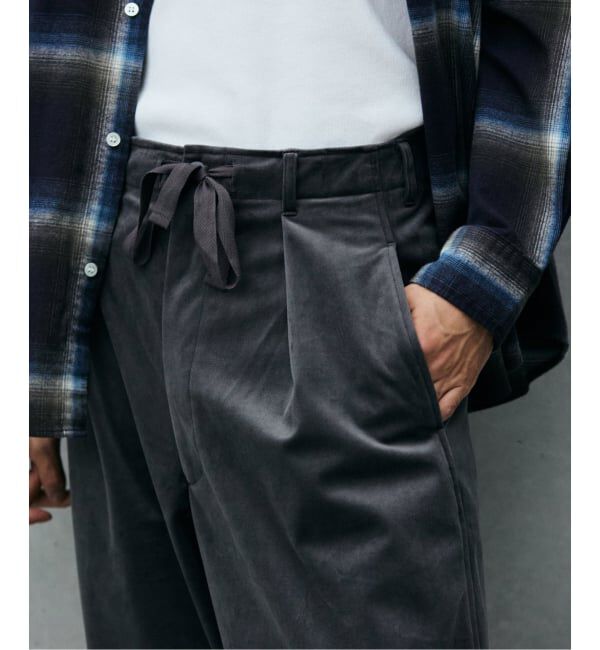 JOURNAL STANDARD「トリコット ベロア フェード オーバー パンツ」|その他|
