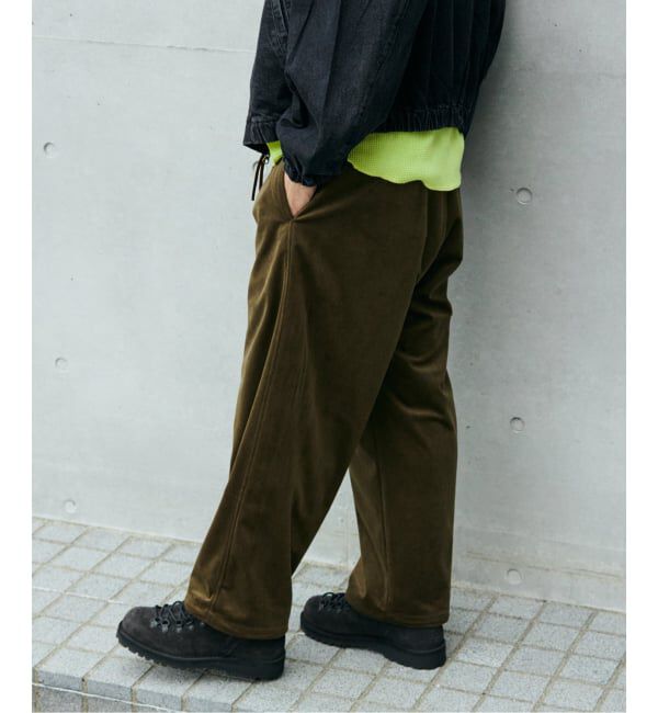 JOURNAL STANDARD「トリコット ベロア フェード オーバー パンツ」|その他|