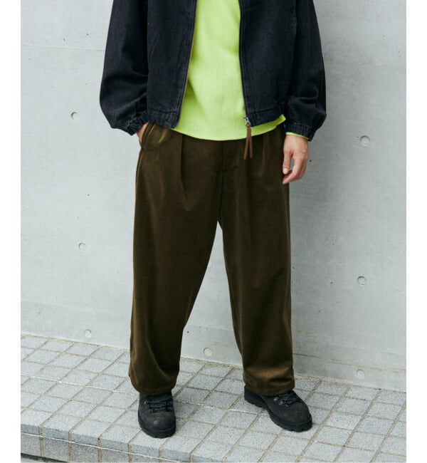 JOURNAL STANDARD「トリコット ベロア フェード オーバー パンツ」|その他|