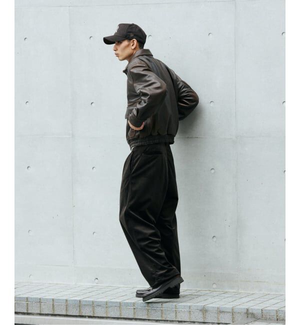 JOURNAL STANDARD「トリコット ベロア フェード オーバー パンツ」|その他|