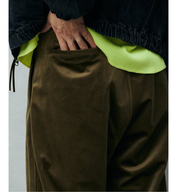 JOURNAL STANDARD「トリコット ベロア フェード オーバー パンツ」|その他|