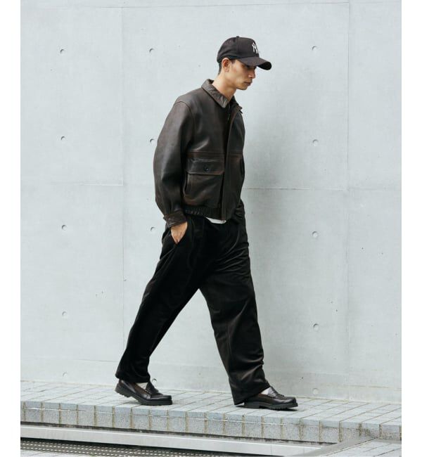 JOURNAL STANDARD「トリコット ベロア フェード オーバー パンツ」|その他|