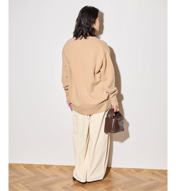 journal standard L'essage「【R2W/アールツーダブリュー】NICOLAS ROUND KN：ニット」|ニット・セーター|