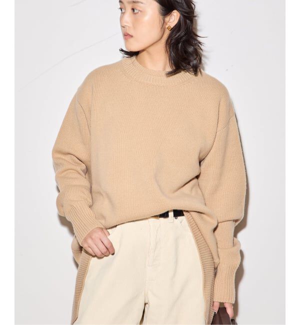 journal standard L'essage「【R2W/アールツーダブリュー】NICOLAS ROUND KN：ニット」|ニット・セーター|