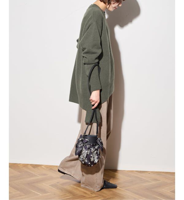 journal standard L'essage「【R2W/アールツーダブリュー】NICOLAS ROUND KN：ニット」|ニット・セーター|