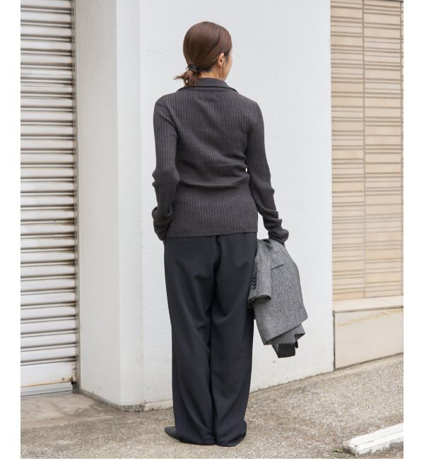 JOURNAL STANDARD「《追加3》ウールライクストレッチワイドパンツ」|その他|