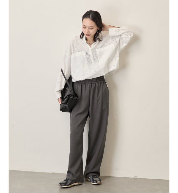 JOURNAL STANDARD「《追加3》ウールライクストレッチワイドパンツ」|その他|