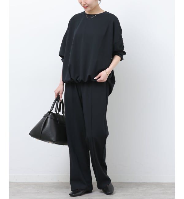 JOURNAL STANDARD relume「NONIRONジョーゼットワイドストレートパンツ」|その他|