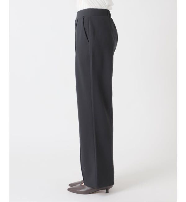 JOURNAL STANDARD relume「NONIRONジョーゼットワイドストレートパンツ」|その他|