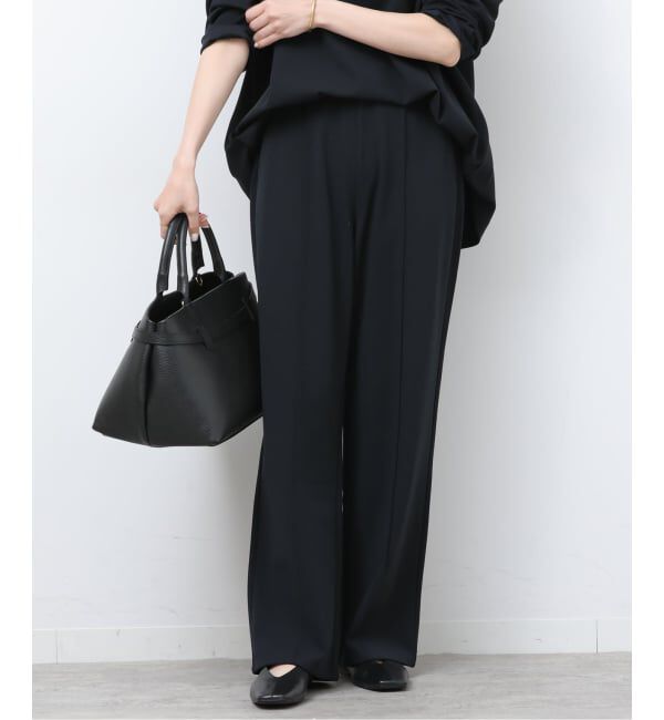 JOURNAL STANDARD relume「NONIRONジョーゼットワイドストレートパンツ」|その他|
