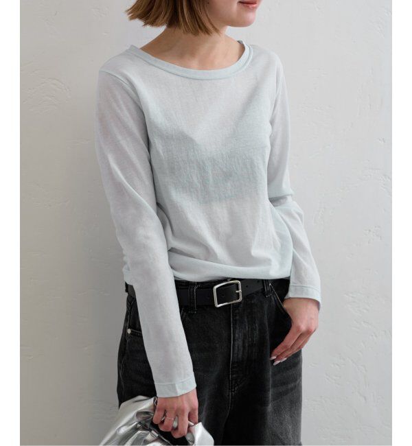 U by SPICK&SPAN「《追加》C/NY シアートップス」|Tシャツ・カットソー|