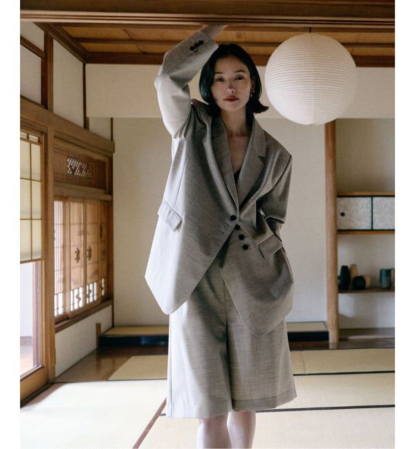 NOBLE「ELENI/エルニ ウールモヘアハーフパンツ」|その他|