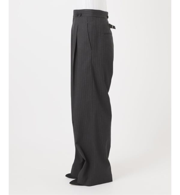 Spick and Span「サスペンダー付きワイドストレートパンツ」|その他|