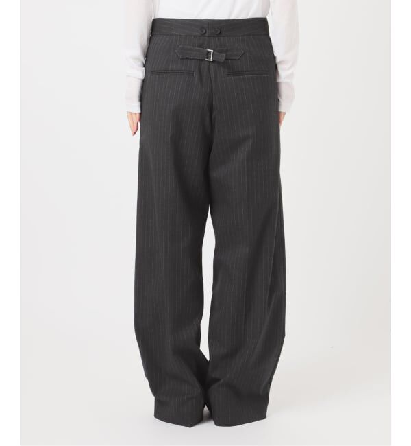 Spick and Span「サスペンダー付きワイドストレートパンツ」|その他|