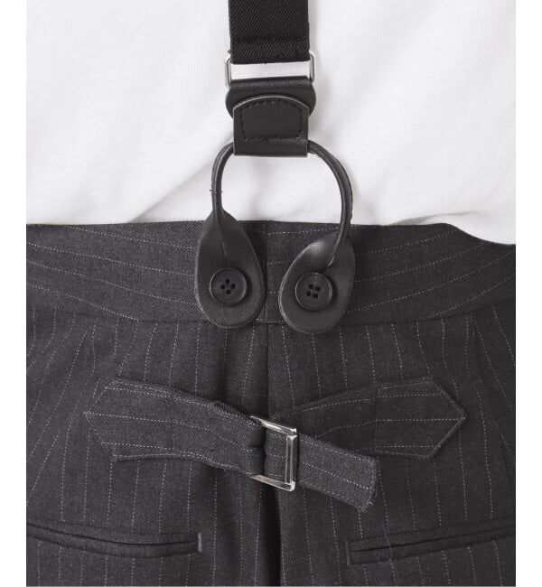Spick and Span「サスペンダー付きワイドストレートパンツ」|その他|