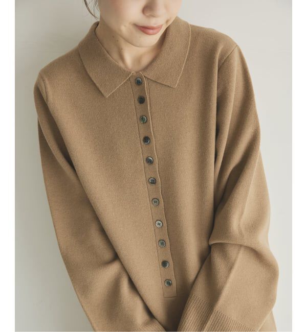 ポロシャツチュニックニットワンピ（Spick and Span）｜ルミネの