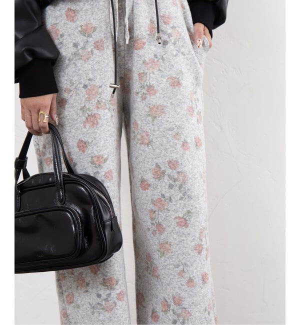 U by SPICK&SPAN「ニットパンツ」|その他|グレーB